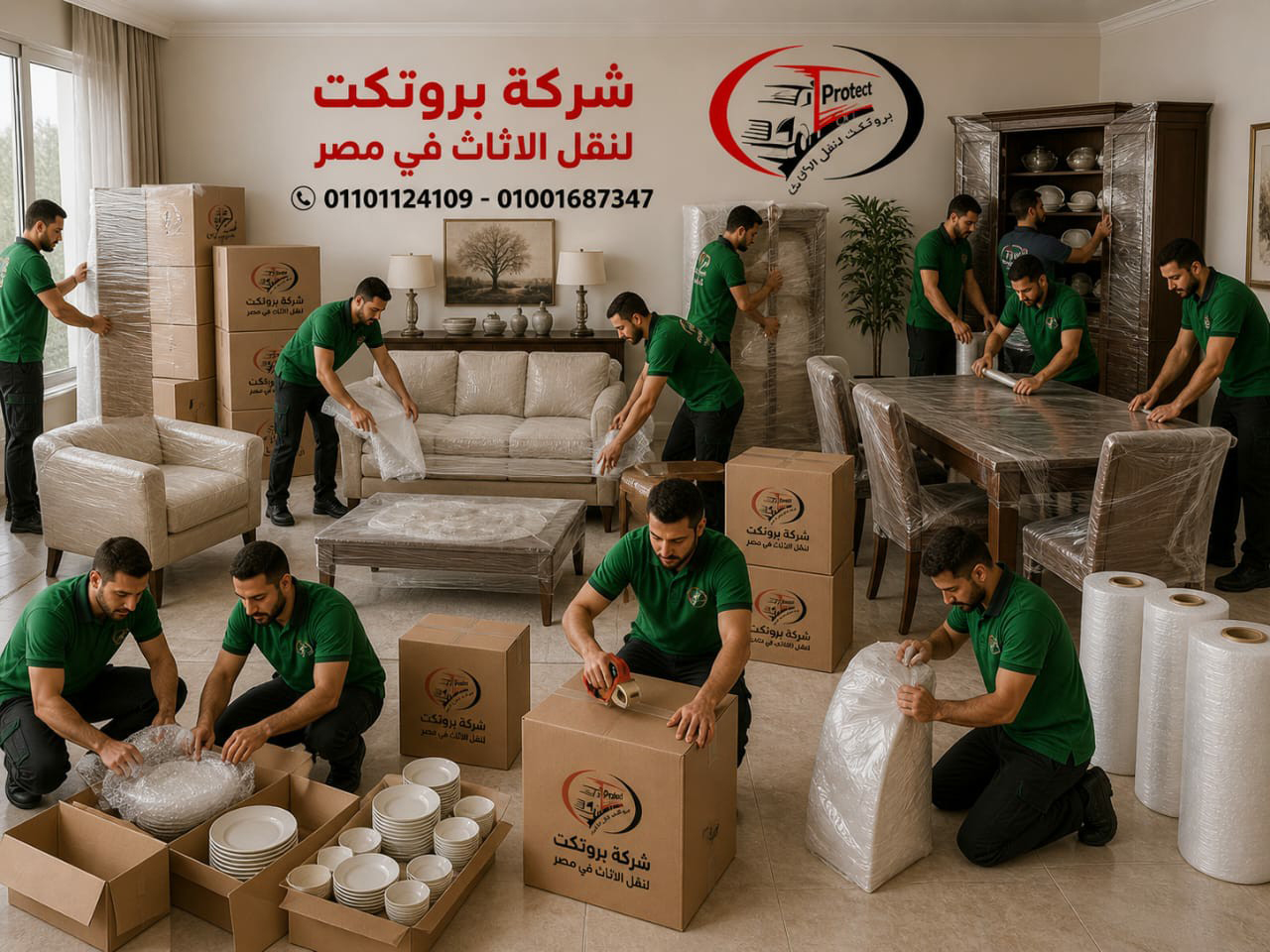 خطوات نقل العفش بأمان